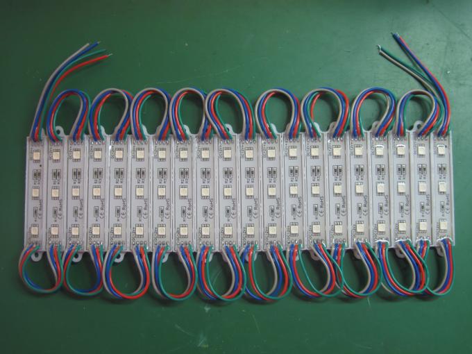 12V 5050SMD RGB LED module light 3led modules color changeable decoration light led backlight channel letter advertising