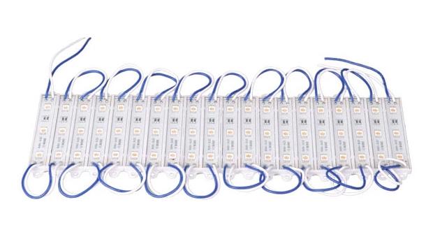 Led Module For Billboard LED sign modules lamp light 5050 SMD 2LED RGB/Red/Blue/Warm/White Waterproof DC 12V