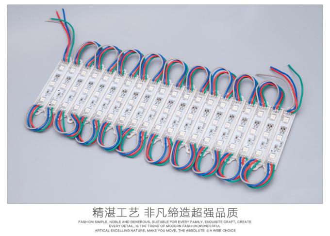 5050 RGB LED Module 12V waterproof RGB colorchanging led modules lighting for advertisment signage