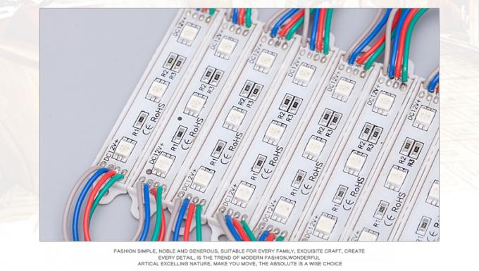 5050 RGB LED Module 12V waterproof RGB colorchanging led modules lighting for advertisment signage