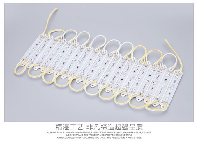 High quality 5054 SMD 3LEDs DC12V LED Module IP68 Waterproof Light Advertising lamp Wholesale Yellow color led boxlight