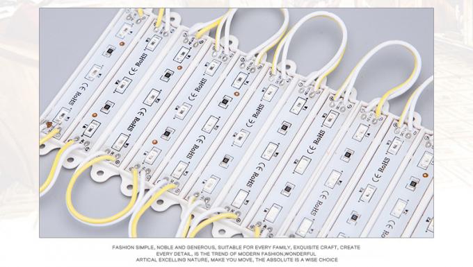 High quality 5054 SMD 3LEDs DC12V LED Module IP68 Waterproof Light Advertising lamp Wholesale Yellow color led boxlight