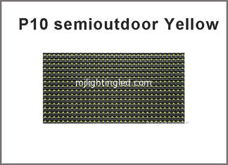 China 5V display screen yellow color 320*160  32*16pixels for advertising signage led display screen P10 LED module supplier