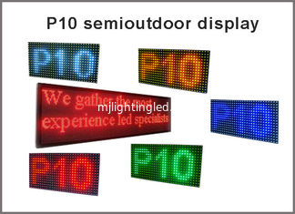 China 5V P10 module led display 320*160  32*16pixels display panel P10 advertising signage red green blue yellow white supplier