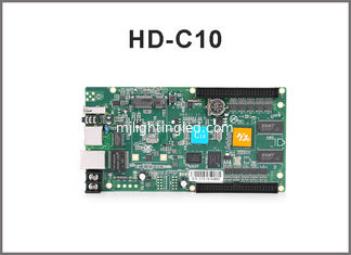 China HD-C10 rgb control card/ Asynchronous cascading controller/USB port full color controller supplier