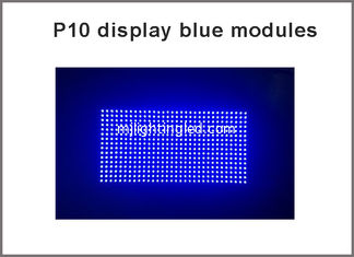 China Wholesale new led display module board P10 semi-outdoor single $ Single P10 blue plate light supplier