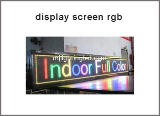 China P10 RGB indoor full color 3 in 1 LED module 1/8 duty, 320mm x 160mm 32*16 pixle video image led display board supplier