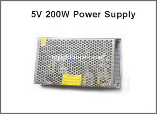 China Led display driver 5V 40A 200W lighting transformers led pixel adapter supplier