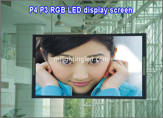 China P4 led dot matrix display module indoor rgb 64*32 1/16scan led panel billboard screen moving digital sign board panel supplier