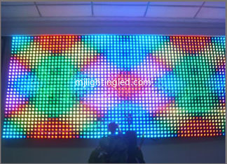 China 12mm RGB Full Color Pixels dot light Digital Addressable LED String Light 5V IP68 wall message display screen board supplier