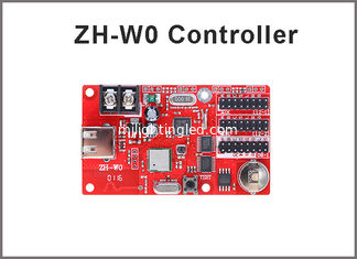 China ZH-W0 wifi led control card 32*1024,16*2048 pixels for P10 led panel text message board screen sign supplier