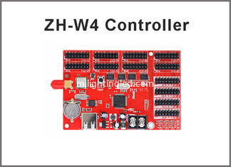 China ZH-W4 led wifi controller card 800*128 pixels with USB port for p10 module panel led moving programble sign supplier