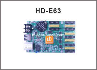 China HD-E63(HD-E41) Ethernet display controller network +USB communication control system for LED display signs supplier