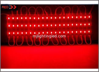 China 5730 SMD Power modules 3 LED 12V module light waterproof IP67 red color for channel letter lighting supplier