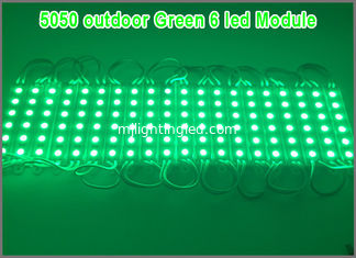 China SMD5050 LED Module DC12V 6 LEDs Modules Waterproof Outdoor light Backlight for billboard supplier