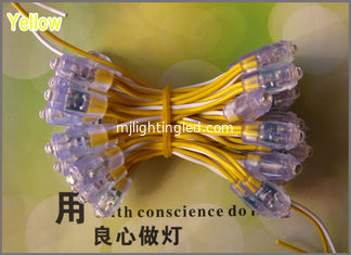 China 9mm pixel sign module light 5V point string light Yellow color advertising signs supplier
