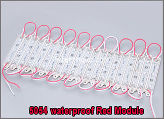China 20PCS 5054 SMD 3LEDs LED Module red Waterproof Light Advertising Lamp DC 12V LED Module LEDs Modulo light supplier