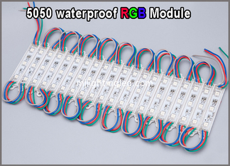 China 5050 12V RGB LED Light Waterproof  Colorchanging Modules For Advertisment Signage supplier