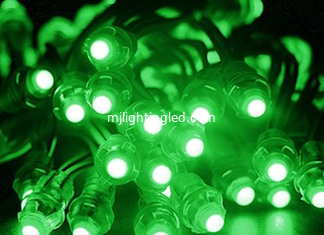 China 50pcs/Lot  DC5V Green Led String Led Pixel Module 12mm Digital Light Waterproof IP68 Building Advertisement supplier