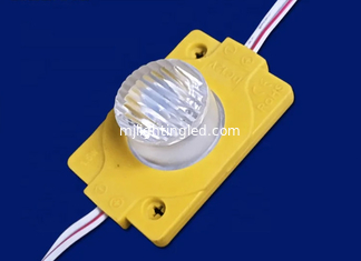 China 1.5W 12V LED Module Light 3030 SMD 1 Led Modules Light Yellow For Advertising Lighting Letters supplier