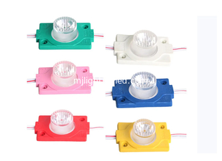 China Waterproof led side light source module12V 3Leds 3030 red green Blue Yellow White Pink  For Illuminated Billboards supplier