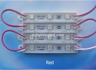 China SMD 5050 Red 3led LED Module Back Light For Sign Letters supplier