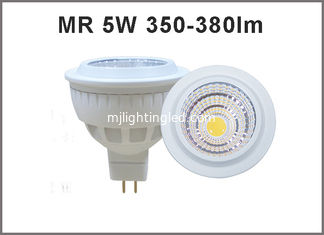 China Good price 5W LED Spotlight MR16 CRI80 AC85-265V 350-380lm COB LED bulb supplier