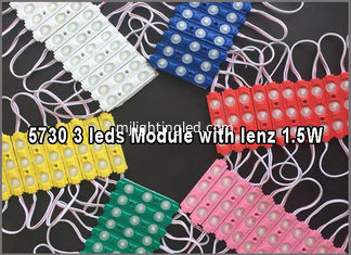 China 5730 1.5W Injection SMD Led Module with 160degree lenz for Light Box supplier