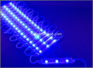 China 5050 SMD 3 LED modulo blue modules light 12V waterproof  for led channel letters supplier