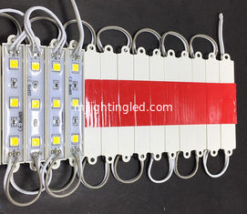 China 3 LED module 5050, 0.8W 12V, cold white 6000-6500K, IP65 for Insegne Luminose supplier