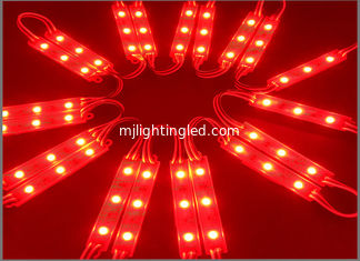China 3 LED module 5050, 0.72W 12V, Red color, IP65 for Lettere luminose supplier