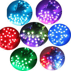 China 12mm 9mm rgb Pixels lights colorcharging led dot light for colorful lighting signs supplier