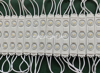 China 2W 220V SMD Led Module 3chips White Modules For Decoration Letter Sign supplier