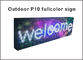 P10 RGB LED Display Module Panel Window Sign Shop Sign P10 32X16 Matrix Programmable Video Display Screen supplier