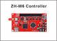 ZH-W6 wifi led control system LED P10 Module wifi wireless led sign card, U disk drive board control card supplier