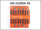 HUB08 card led controller conversion card adapter 16*hub08 port included For HD full color led control card supplier