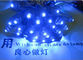 9mm Exposed Led Light String 5V Blue LED Light 50pcs/String For Shop Billboard Decoration supplier