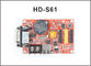 Huidu HD-S61 LED Module Control Card HD-A41 P10 Display Program System RS232 + USB 1*HUB08 2*HUB12 supplier
