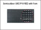 Semioutdoor red P10 SMD led display module light with fram on back 320*160mm 32*16pixels 5V for advertising message supplier