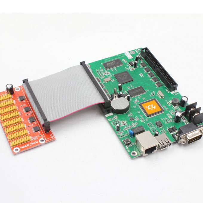 Display Module E53 HD-E66 controller HD-E53 P10 display module programmable LAN + USB ...