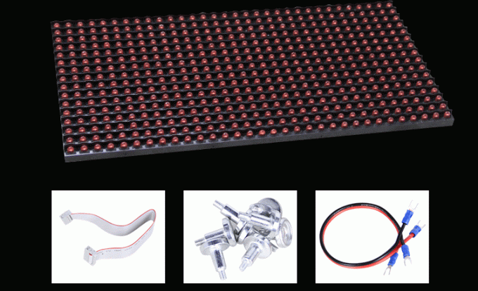 Led Panel 5v 5V P10 module led display 320*160 32*16 display panel P10 led light ...