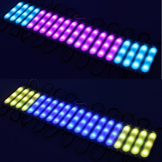 3 LED Chips 5050 RGB SMD Injection LED Module WS2811 LED Pixel Module ...