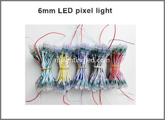 China DC5V 6mm LED Christmas lamps waterproof signage outdoor decoration lights Red Green Blue Yellow White supplier