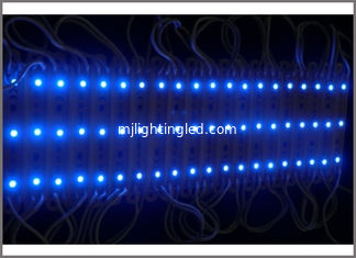 China 5730 LED lights DC12V SMD 5730 LED Module blue 3LED Waterproof For Advertising Board Display Window Blue color supplier