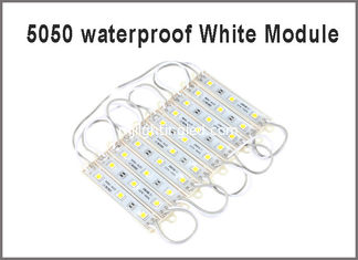 China LED module light lamp SMD 5050 waterproof LED modules for sign letters LED back light SMD5050 white 3 led DC12V supplier