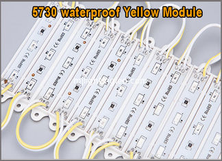 China High quality 5730 3 led modules yellow color for 12V outdoor signage and Flat cut lettering shop signs supplier