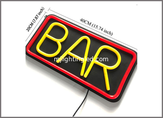 China Customized BAR LED Neon Sign For Bar Banner, Store, Home Decoration 40*20cm supplier