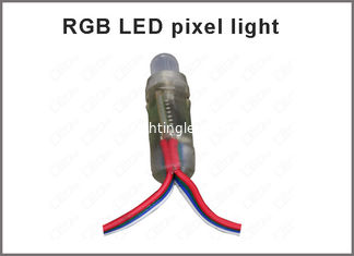 China 50pcs/ Lot DC5V 12mm Rgb Led Pixel Module IP68 Waterproof RGB Point Lights Digital Diffused For Advertisement supplier