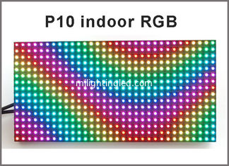 China Programmable led screen indoor p10 with SMD RGB color rolling information led screen display fullcolor display board supplier