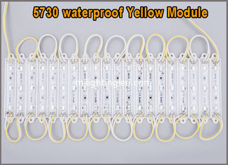 China 20PCS Brightest yellow 5730 3 LED Module Decorative Light for Letter Sign Advertising supplier